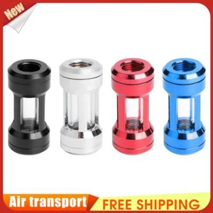 UK Computer Water Cooling Filter Dual G1/4 Threads Connector PC Liquid Cooling - Afbeelding 1 van 15