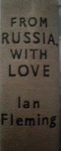 James Bond From Russia with Love - UN DATED , fleming book club edition - Picture 1 of 6