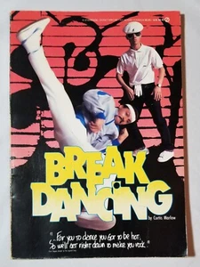Vintage Breakdancing Buch von Curtis Marlow 1984 NYC illustriert Hip Hop Moonwalk - Bild 1 von 12