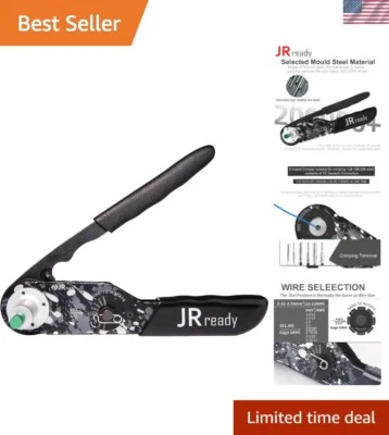 HDT-48-00 Equivalent  Crimp Tool: Perfect for 12-22 AWG Solid Contacts - Image 1 of 4