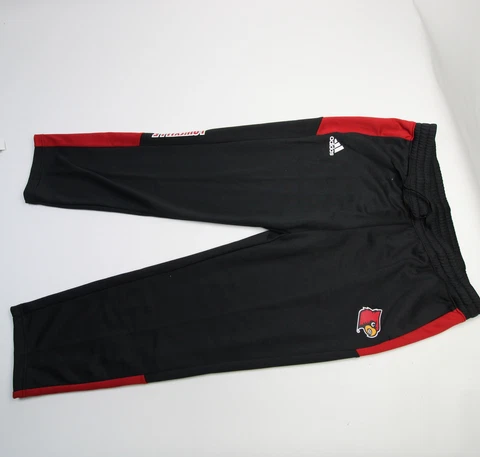 Louisville Cardinals adidas Aeroready Athletic Pants Women's Black/Red New Cover