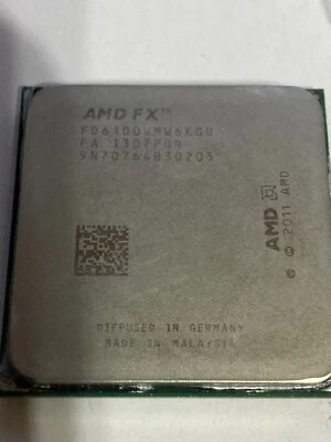 AMD FX-6100 Six Core CPU 3.3GHz Socket AM3+ CPU - TESTED WORKING - Image 1 of 2