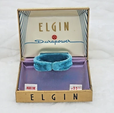 Vintage Elgin Durapower Watch Box "Marlene" From The 1940s - Image 1 of 4