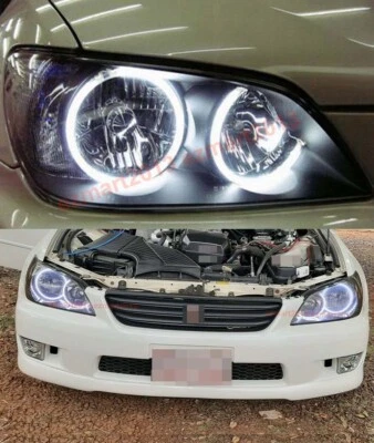 for Lexus IS200 IS300 Toyota Altezza 98-05 Switchback LED halo ring Turn Signal - Image 1 of 4