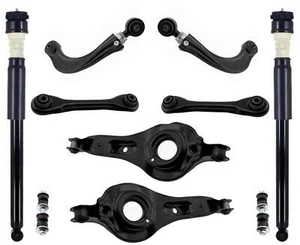 Rear Control Arms & Complete Shocks Absorber & Links Fits Focus 00-11 Hatchback - Picture 1 of 6