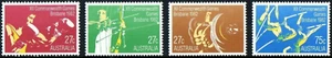 1982 XII Commonwealth Games Brisbane Set Of 4 Mint Never Hinged, Clean & Fresh - Imagen 1 de 1