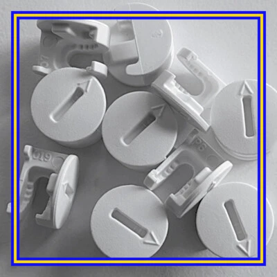 119030 X 10 IKEA Plastic Cam Nuts Fixings WHITE- 100% Genuine - Image 1 of 4