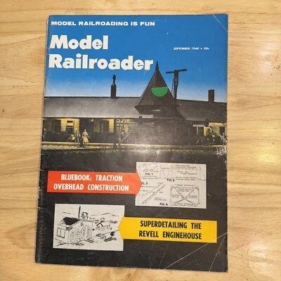 Model Railroader Magazine September 1960 EUC - Image 1 of 4