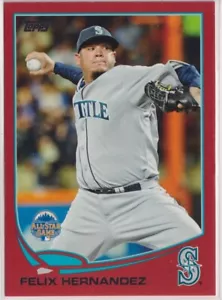 2013 Topps Update Target Red Border #US119 Felix Hernandez - Picture 1 of 1