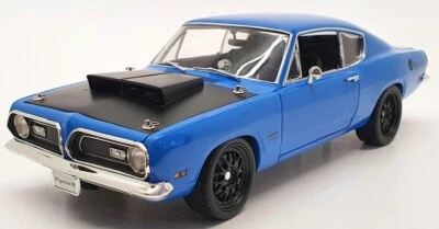 ACME 1/18 Scale A1806117 - 1969 Plymouth Hemi Cuda - Blue - Image 1 of 4