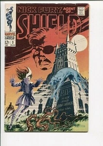 NICK FURY AGENTE DELLO SCUDO 3 VF CLASSIC STERANKO C/A 1968 - Foto 1 di 2