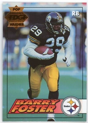 1994 Collector's Edge Pop Warner Bronze  Barry Foster #168 football - Image 1 of 2