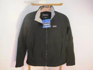 PATAGONIA GIACCA DONNA MOUNTAIN UTILITY TAGLIA LARGE FULL ZIP NERA - Foto 1 di 5