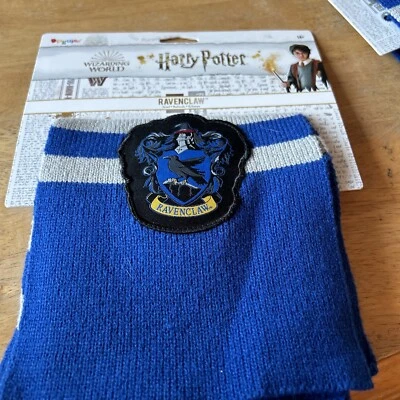 Harry Potter Ravenclaw Bufanda Accesorios Invierno Artículo��NUEVO Foto 1 de 4