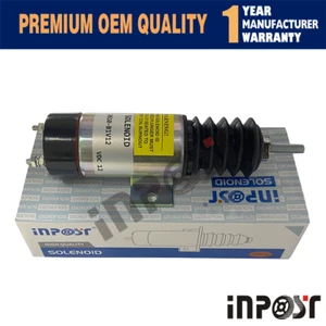 D610-B1V12 12V Dual Coil Pull Solenoid 2 Terminals for Kubota D905 Engine - Bild 1 von 7