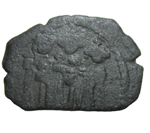 IMPERIO BIZANTINO. BRONCE FOLLIS. HERACLIO, 610-641 AD. CHIPRE COMO NUEVO. - Imagen 1 de 5