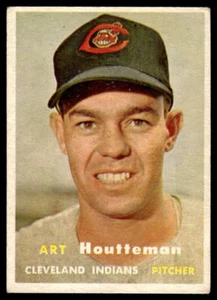 1957 Topps #385 Art Houtteman - Picture 1 of 2