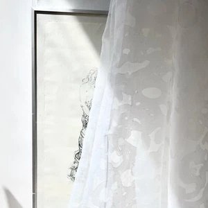 OFERTA% LUCY cs*Tela Voile 3,25 metros de altura cortina Cherli blanco puro Nya Nordiska - Imagen 1 de 14