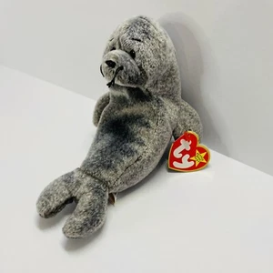 TY Beanie Baby - RESBALADIZO el sello (7 pulgadas) - juguete de animales de peluche - Imagen 1 de 7