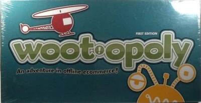 WOOTOPOLY 1st Edition 2012 WOOT!OPOLY Woot Monopoly Style Board Game NEW - Image 1 of 4