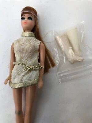 Muñeca Dawn Vintage 6.5” “Dancing Glori” H11 Conjunto Original Vestido Hong Kong A53 Foto 1 de 4