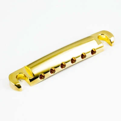 ABM 3020-G-A Stop Tailpiece Gold Plated Aluminum - Image 1 of 2