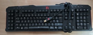 Clavier mécanique Tt eSPORTS Meka-G commutateur noir cerise éclairé UK - Photo 1/1