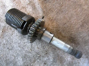 Kawasaki S2350 S2 350 1972 motor de transmisión conjunto de eje pateador - Imagen 1 de 3