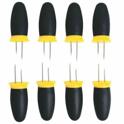 OXO Good Grips 8 Piece Corn Holder Set Black And Yellow 11263300