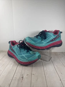 ✅ Hoka One One Women Stinson ATR 4 1016789  CTLB Blue Turquoise Running Shoes 7 - Picture 1 of 24