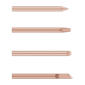 Punte per saldatore ad alte prestazioni B C D K 60W per ricambio saldatura rame - Picture 1 of 44