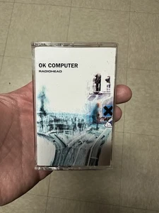 Vintage 1997 First Press Radiohead Ok Computer Cassette Tape Rare Good Condition - Picture 1 of 8