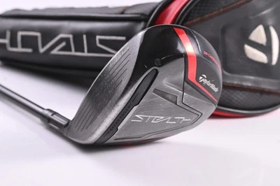 Left Hand Taylormade Stealth #3 Wood / 15 Degree / X-Flex Hzrdus Smoke RDX Black - Image 1 of 4