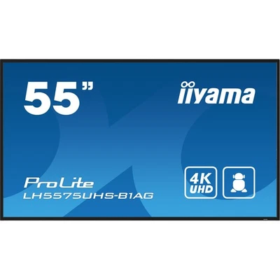 Videowall-Monitor Iiyama LH5575UHS-B1AG 4K Ultra HD 55" - Bild 1 von 4