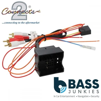 Connects2 CT20AU07 Car Stereo Radio ISO Harness Adaptor Wiring fit Audi A3-05-12 - Image 1 of 3