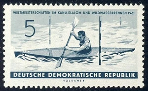 838 Kanu-WM Kajak-Einer 5 Pf ** - Bild 1 von 1