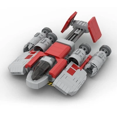 Hot Sale Terran-Dropship Spaceship Model 684 Pieces Building Toys Set - Image 1 of 4