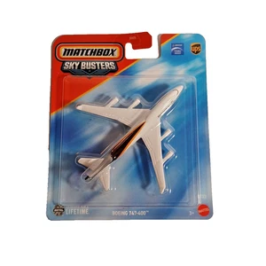 2025 Matchbox Sky Busters UPS Boeing 747-400 White 9/32 JCN03 - Picture 1 of 3