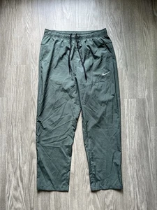 Nike Form Athletic Pants Lightweight Open Hem FB7490-338 Green Men's Large - Picture 1 of 9