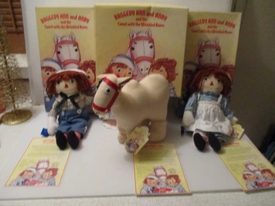 Raggedy Ann & Andy and the Camel with the Wrinkled Knees Doll Set, In Boxes - Image 1 of 4