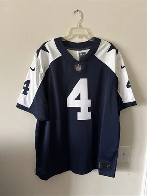 Camiseta deportiva para hombre Nike Dak Prescott #4 Dallas Cowboys VAPOR LMTD retro NFL talla 3XL Foto 1 de 4
