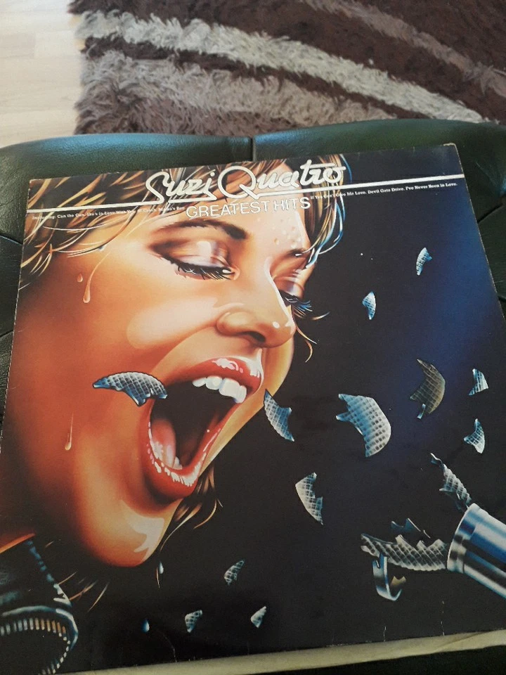 Suzi Quatro Greatest Hits 1980 UK Vinyl LP Record - Image 1 of 4