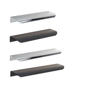 10er Pack Lip Pull Metallgriffe - Schlanke Schrank & Schublade Ziehgriffe zum Selbermachen - Bild 1 von 13