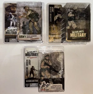 McFarlane's Military Figuren Konvolut! Army Desert Infantry Grenadier Redeployed Debut - Bild 1 von 8