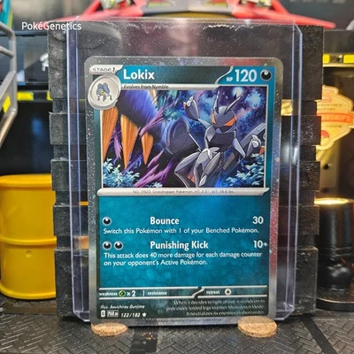 Lokix Cosmos Holo Promo Paradox Rift Pokémon TCG 122/182 Scarlet & Violet SV04 - Image 1 of 4