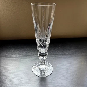 Vintage Kristall Sektflöte unbeschriftet guter Zustand - Bild 1 von 7