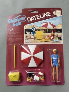 VTG Kenner 1981 Sealed Glamour Gals Dateline R.J. Figure Boyfriend Picnic NRFB - Picture 1 of 4