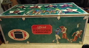 Vintage 1971 NFL Official Foot Locker Toy Chest Bradshaw Butkus Alworth Lanier - Bild 1 von 16