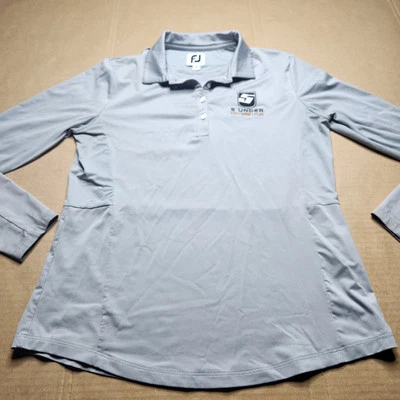 Camisa FootJoy FJ Mujer Manga Larga Talla Pequeña 5 Bajo Golf Comer Beber Jugar Foto 1 de 4