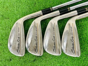 Mizuno Silver Cup Iron Set 3-9+PW RH Silver Cup Regular Flex Weight Steel EL4233 - Picture 1 of 11